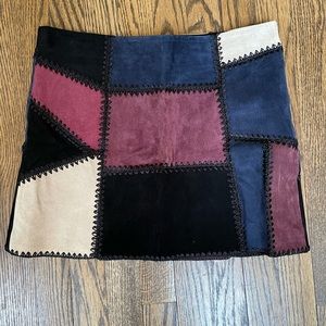 Zara Patchwork skirt